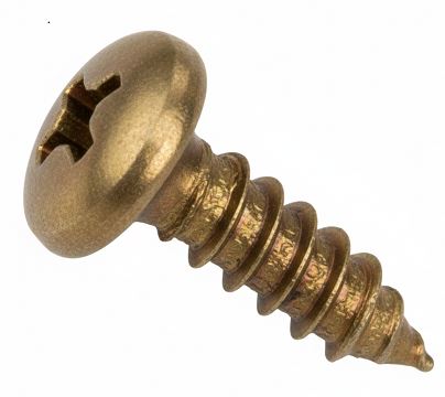 6A X 1 PHIL PAN SMS  ANT BRASS